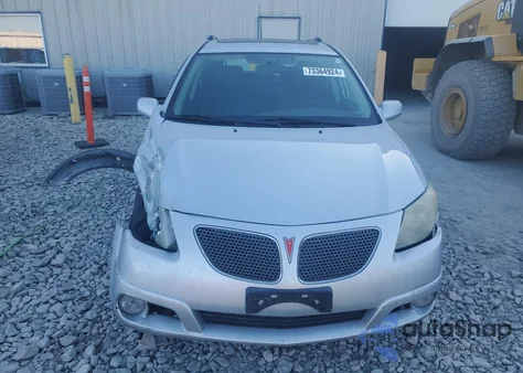 2005 Pontiac Vibe из США, поврежденный, VIN 5Y2SL638X5Z404544